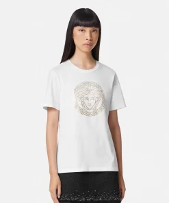 Online T-Shirt Mit Medusa-Motiv Damen T-Shirts & Sweatshirts