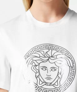 Cheap T-Shirt Mit Medusa-Motiv Damen T-Shirts & Sweatshirts