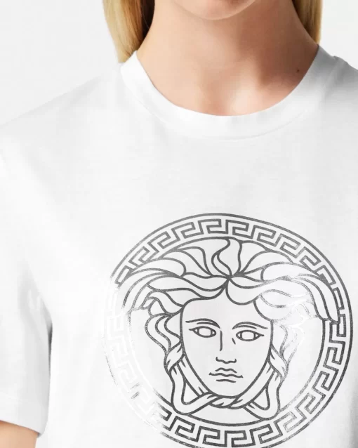 Cheap T-Shirt Mit Medusa-Motiv Damen T-Shirts & Sweatshirts