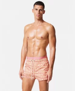 Cheap Allover Badeshorts Herren Strandkleidung