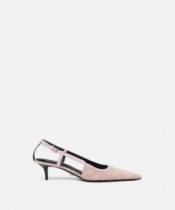 Cheap Allover Pumps Mit Kitten-Heel Damen Pumps