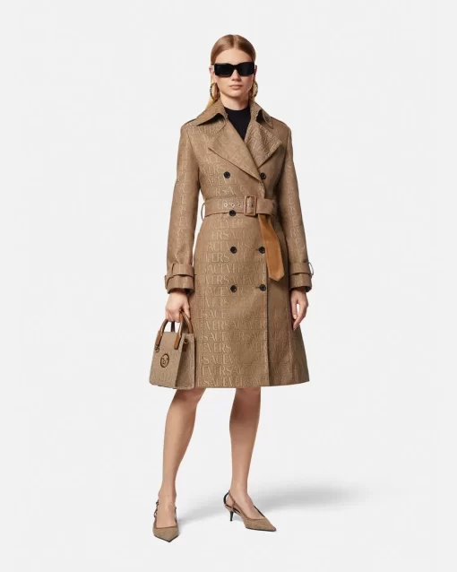 Flash Sale Allover Trenchcoat Damen Jacken & Mäntel