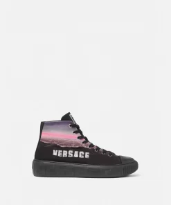 New Hills Greca High-Top-Sneaker Herren Greca