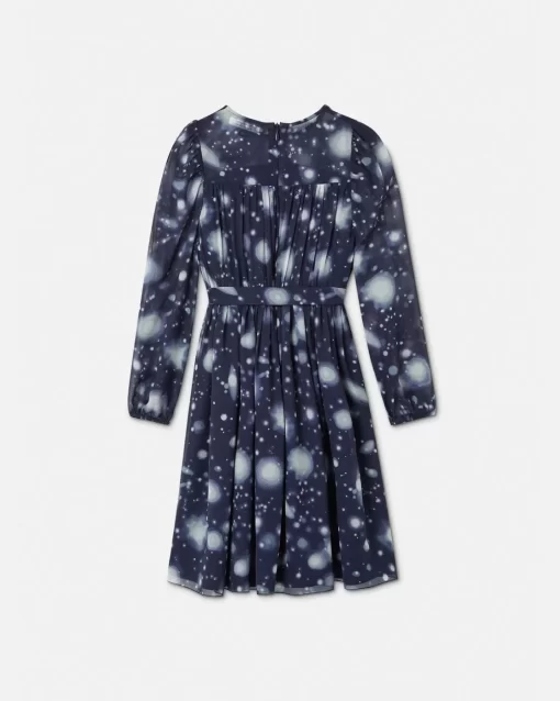 Cheap Solar System Kids Seidenkleid Kinder Bekleidung