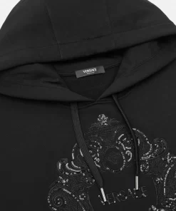 Clearance Verzierter Cartouche Hoodie Herren Sweatshirts